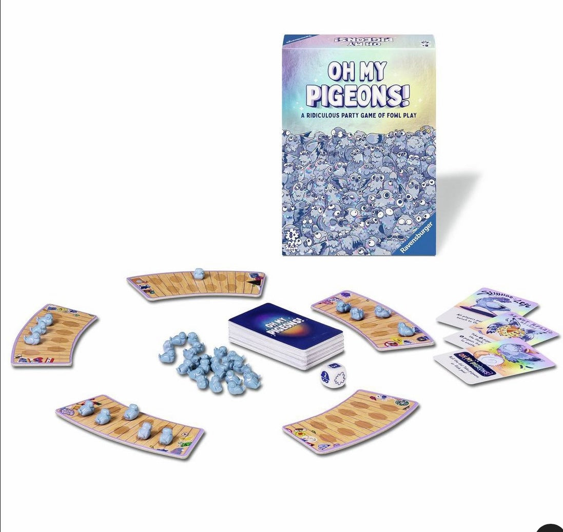 Oh my pigeons! A ridiculous party game of fowl play! Board games - OPEN BOX - PRODUCT IS NEW