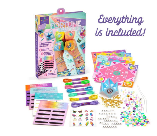 DIY Fortune Bracelets craft kit for making unique jewelry
