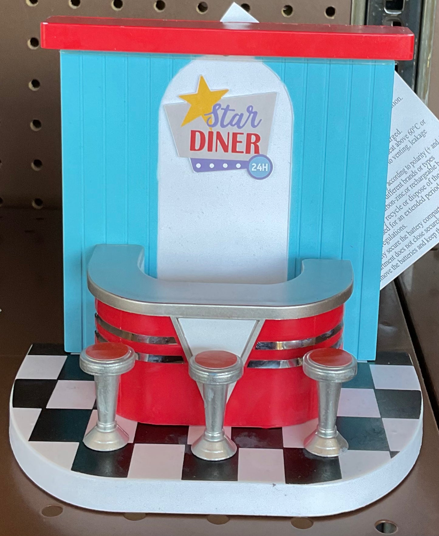 Novelty Figurals Diner Blue