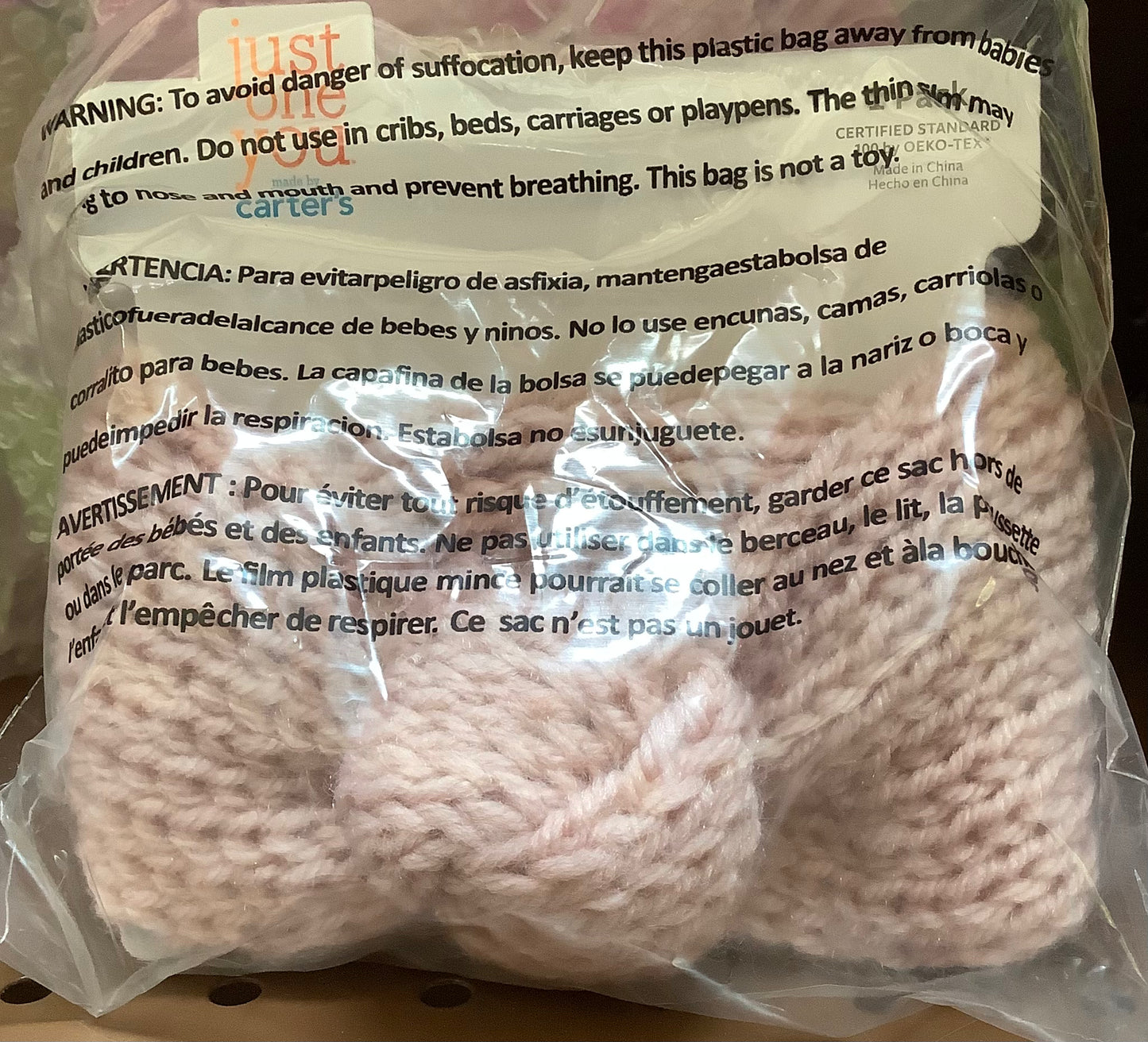 Baby Girls' Crochet Headwrap - Blush