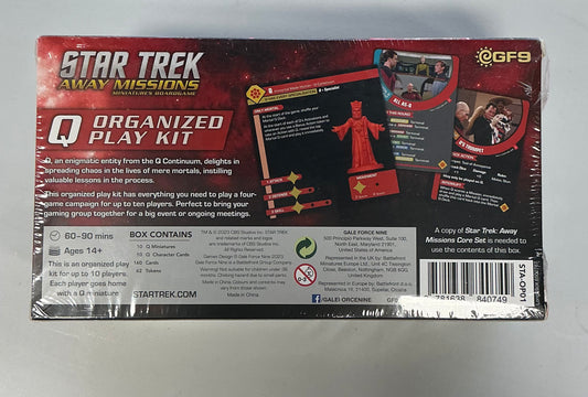 Star Trek Away Missions Q Organized Play Kit