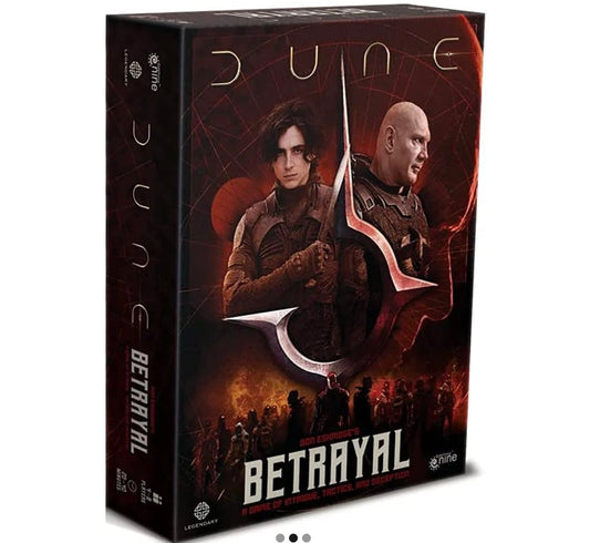 Dune: Betrayal social deduction board game manufactured by Gale Force Nine.
