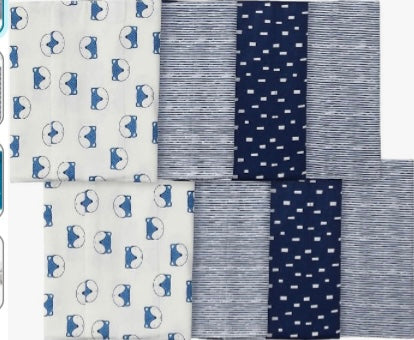 Gerber Unisex-Baby 8-Pack
Cotton Flannel Burp Cloths