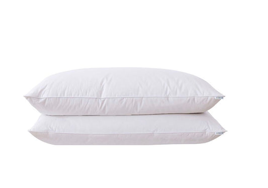 St. James Home Better Feather Pillow 2 Pack Jumbo 20”x28”- White