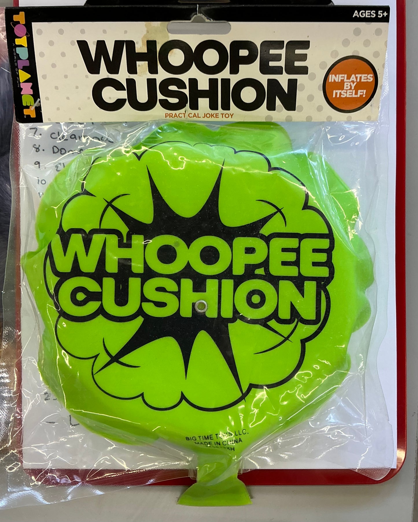 Toy Planet Whoopee Cushion
