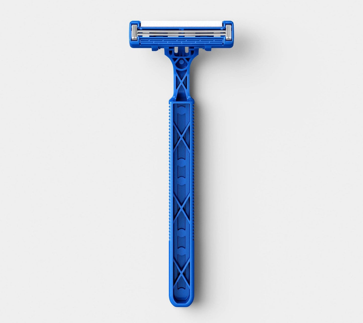 Twin-blade disposable razors for men 12pk
