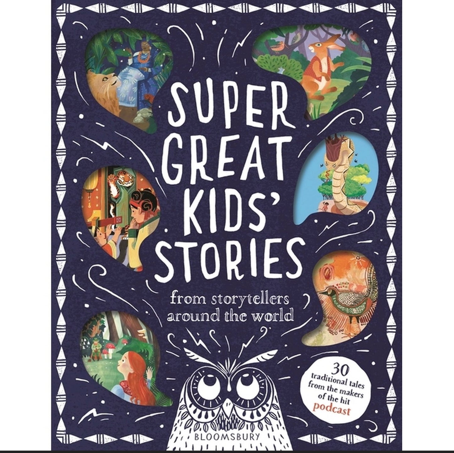 Super Great Kids' Stories: From Storytellers Around the World," curated by Kim Normanton (hardcover)