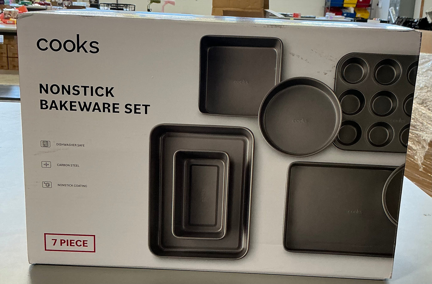 Cooks 7-pc. Carbon Steel Non-Stick Bakeware Set