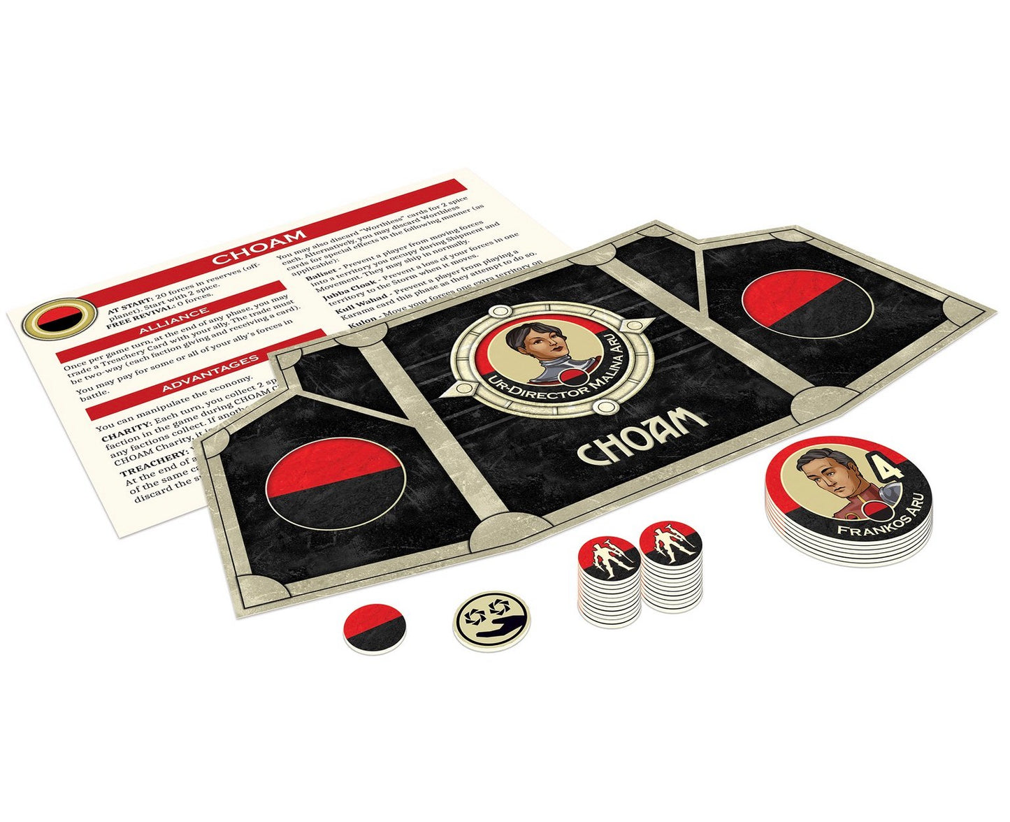 Dune Choam & Richese House Expansion board game
