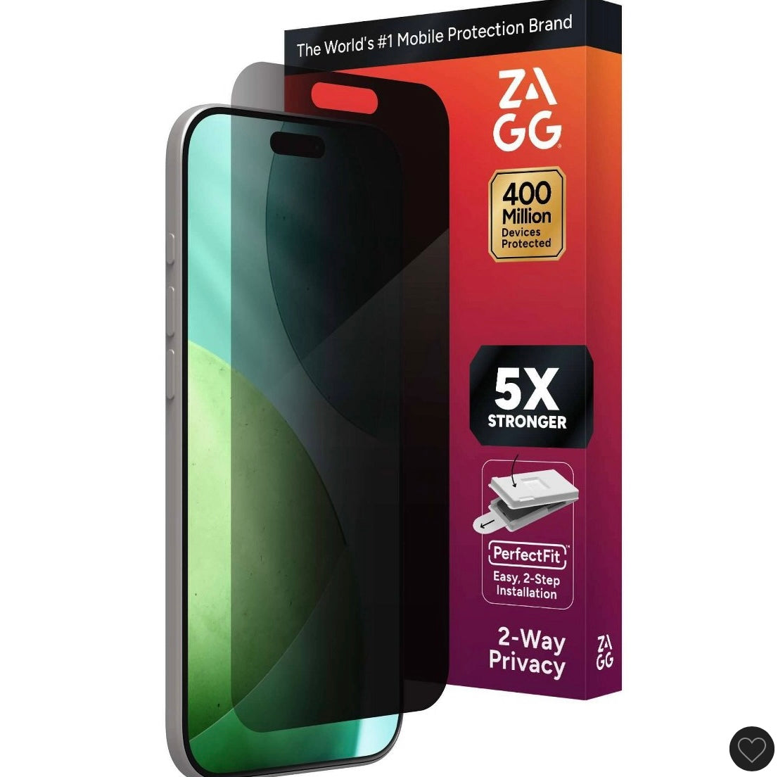 ZAGG Apple iPhone Air screen protector glass elite - OPEN BOX