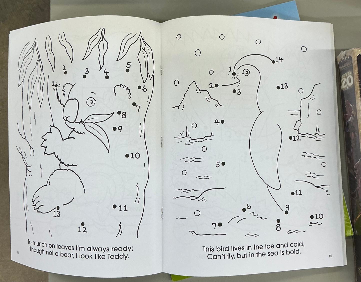 Dot-to-Dot activity book by Anna Pomaska