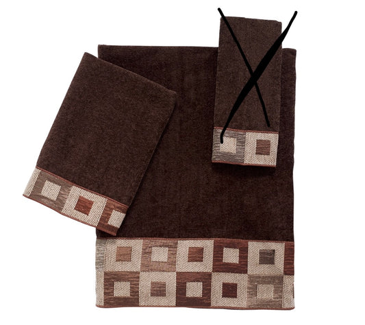 Precision 2-Pieces Mocha Bath Towel set