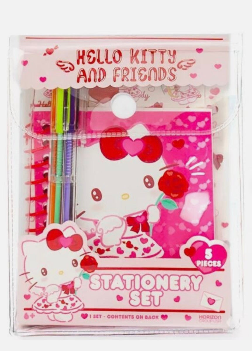 Hello Kitty 5-piece stationery set
