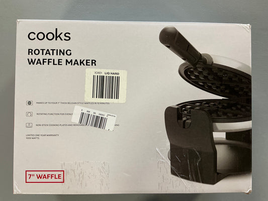 Cooks Rotating Waffle Maker - Open Box