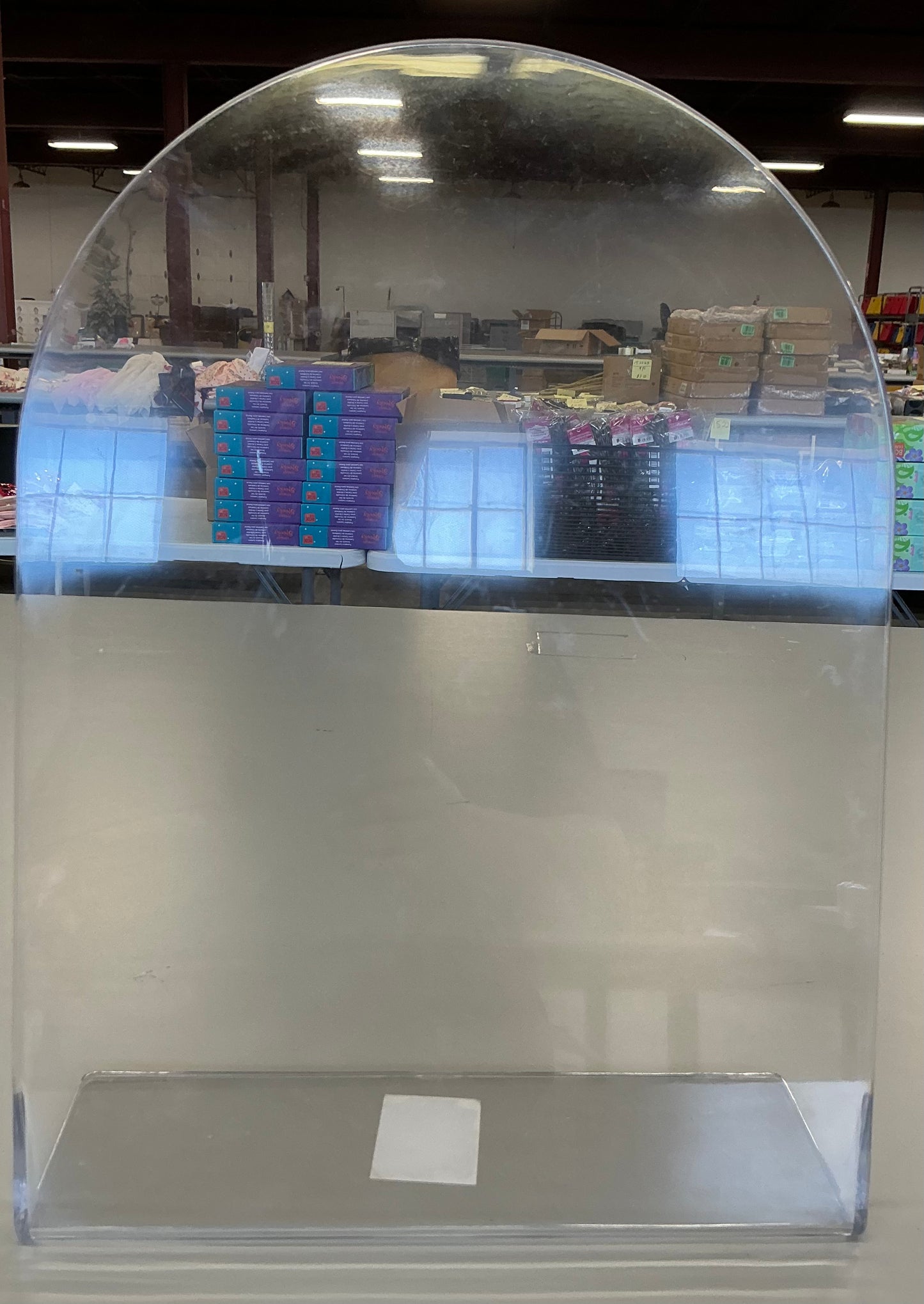 Large Clear acrylic sing- arch
