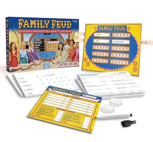 Imagination Gaming Adult Family FEUD Retro Edition Board Game
