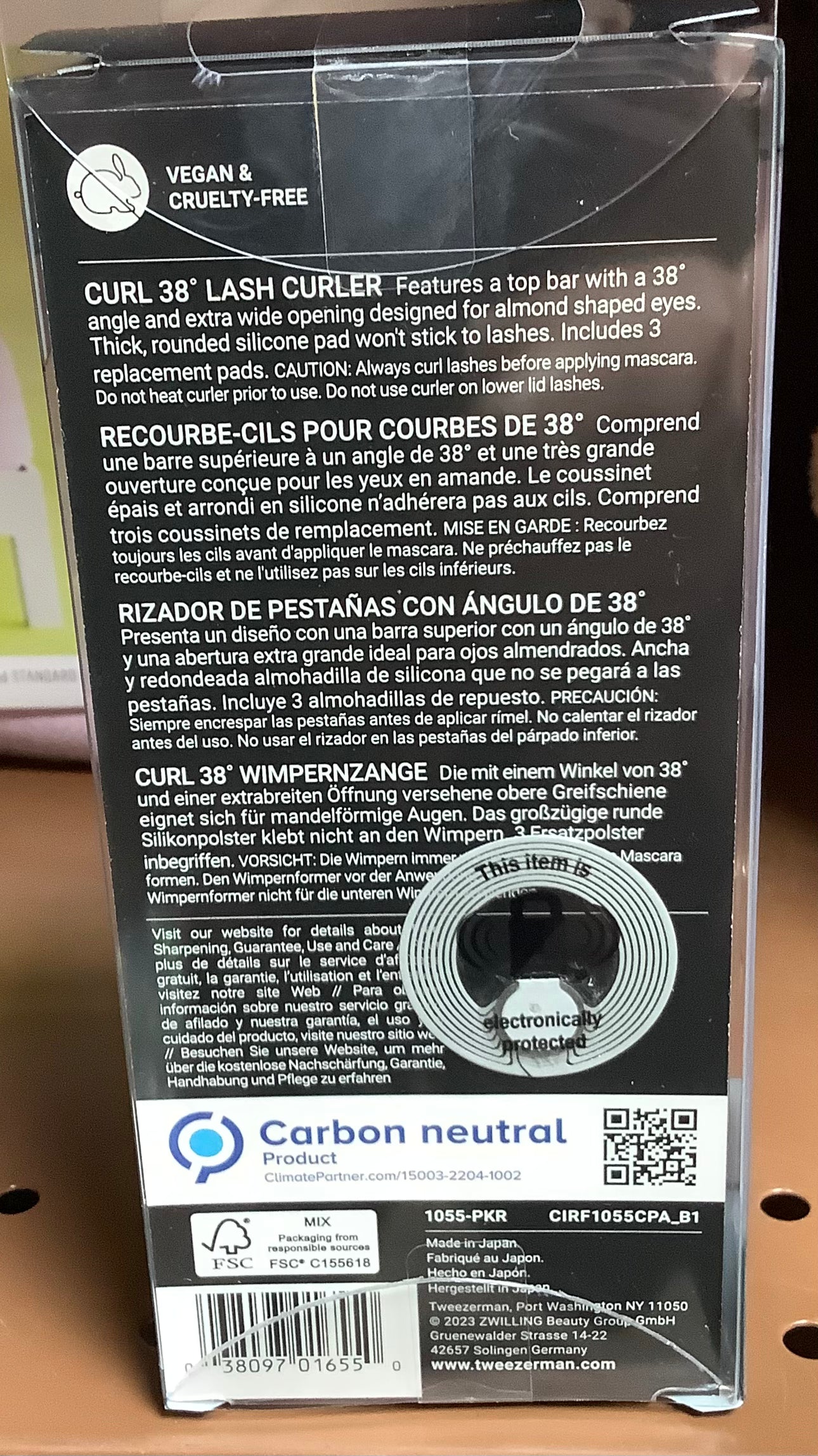 Tweezerman Curl Authority - Curl 38 Eyelash Curler