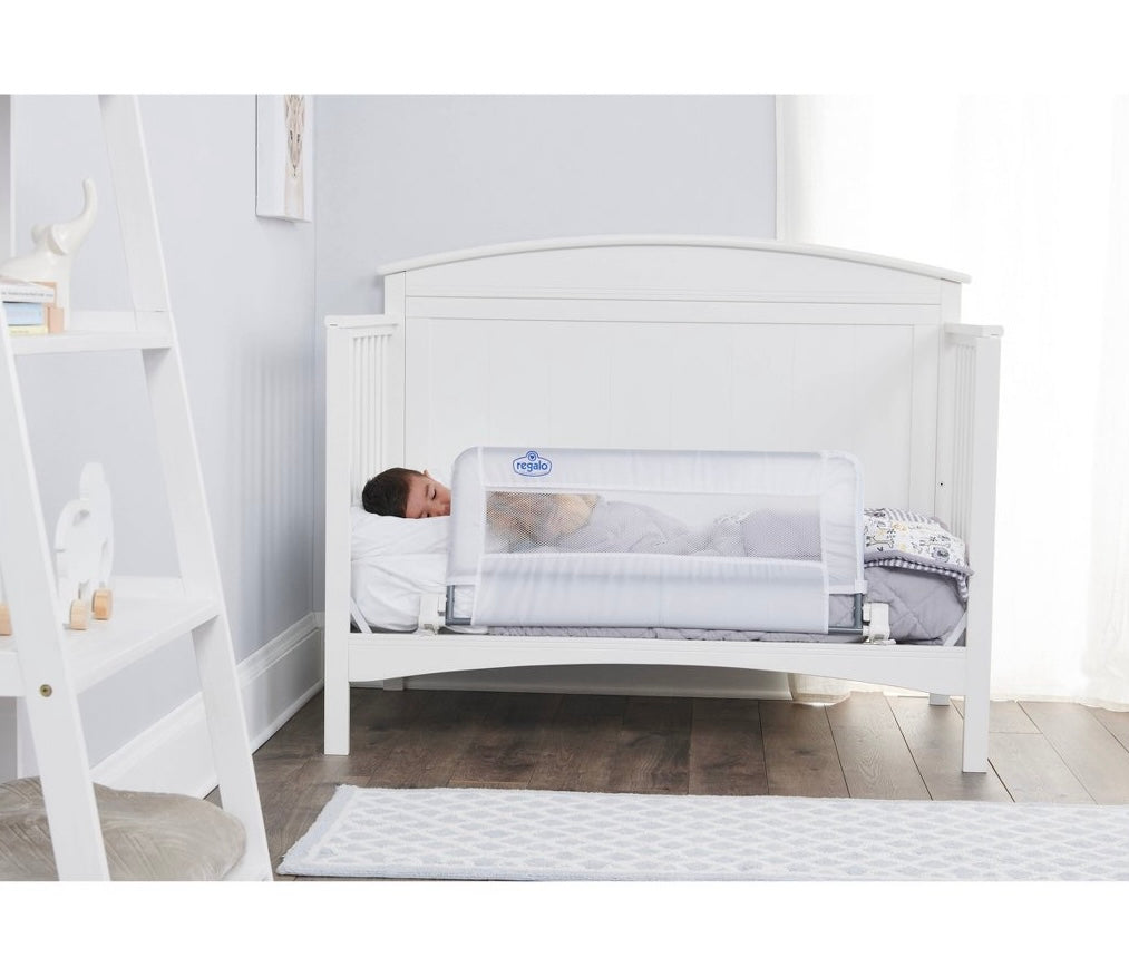 Regalo Convertible Swing Down Crib Rail