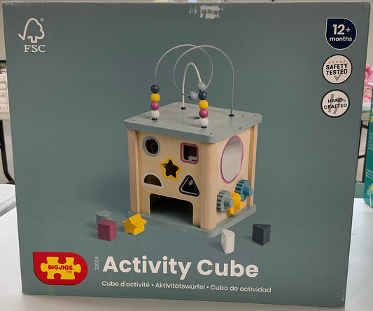 Big Jigs activity cube