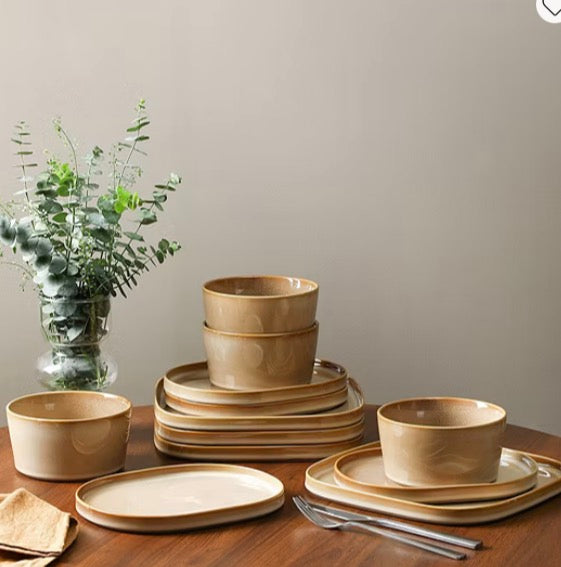 Stone + Lain Cairo 12-pc. Stoneware Dinnerware Set