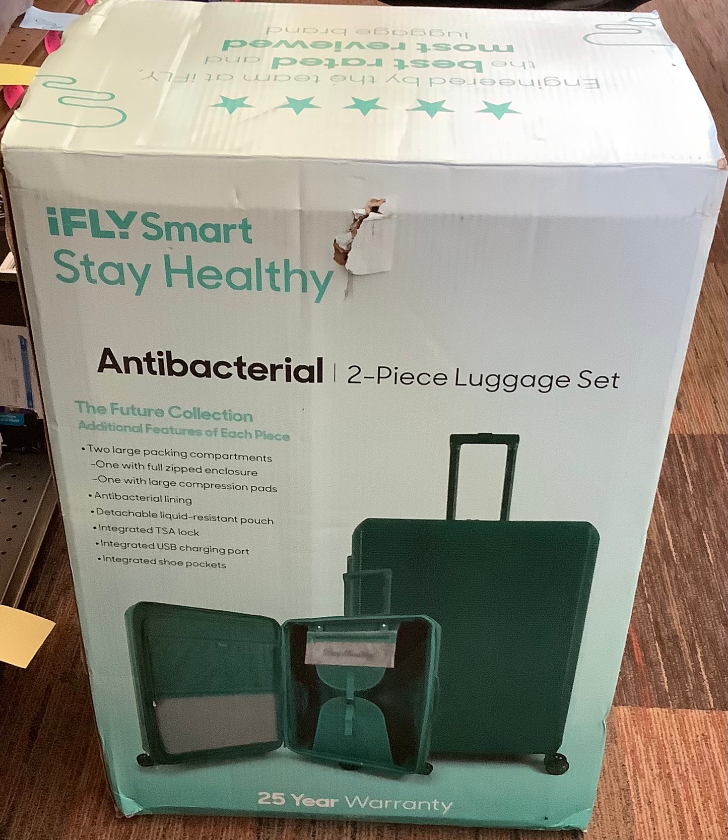 iFLY Smart Future Collection 2-Piece
Antibacterial Travel Set,