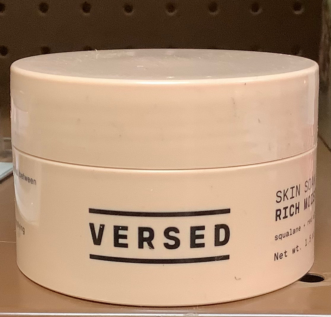 Versed Skin Soak Rich Moisture Cream - 1.5oz