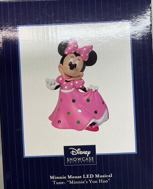 Precious Moments Disney Showcase Collection Minnie Mouse LED musical figurine