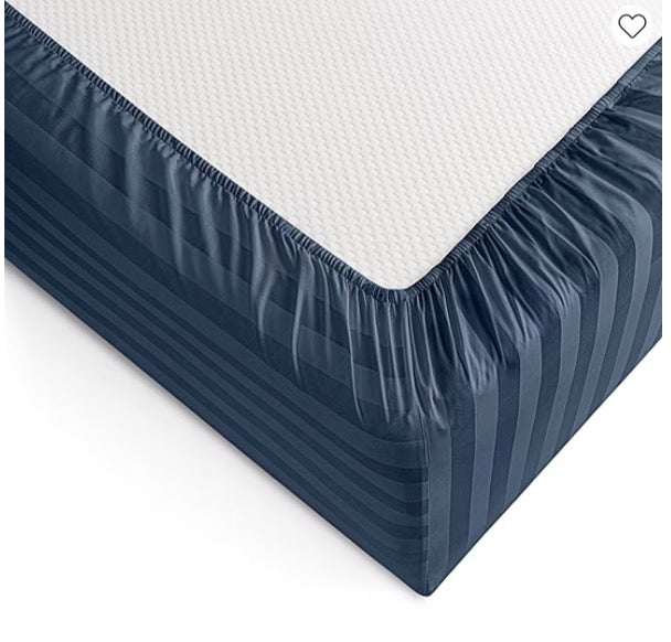 Fieldcrest Classic Stripe 400tc Cotton Sheet Set king