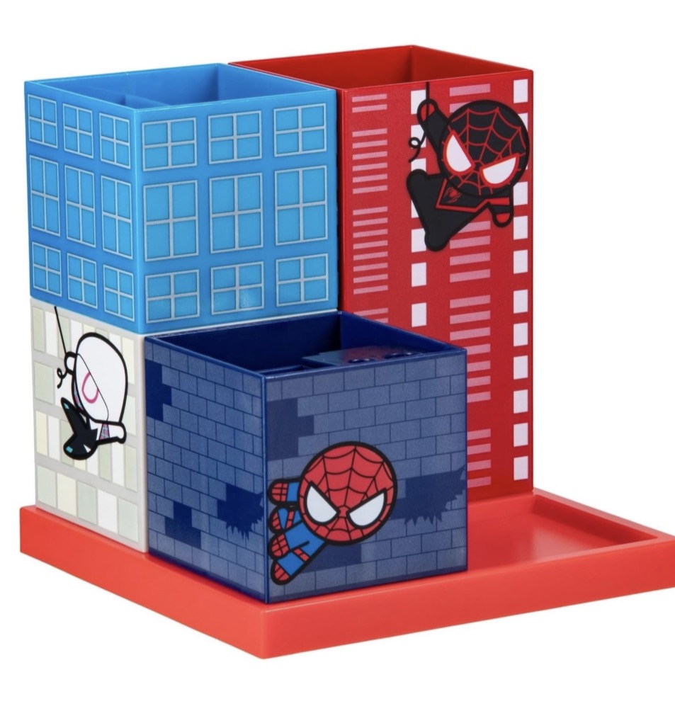 Paladone Marvel Spider-Man modular desktop organizer.(clearance)