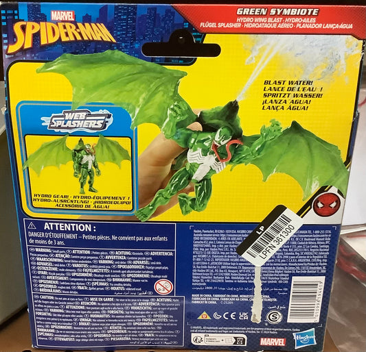 (CLEARANCE) Marvel Spider-Man Epic Hero Web Splashers Green Symbiote
Hydro Wing Blast