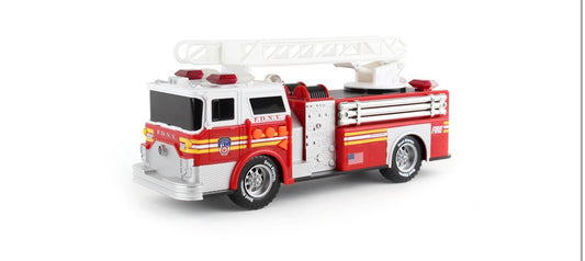 Daron Worldwide Trading NY27200-2 FDNY Motorized Ladder Truck with Lights and Sounds
