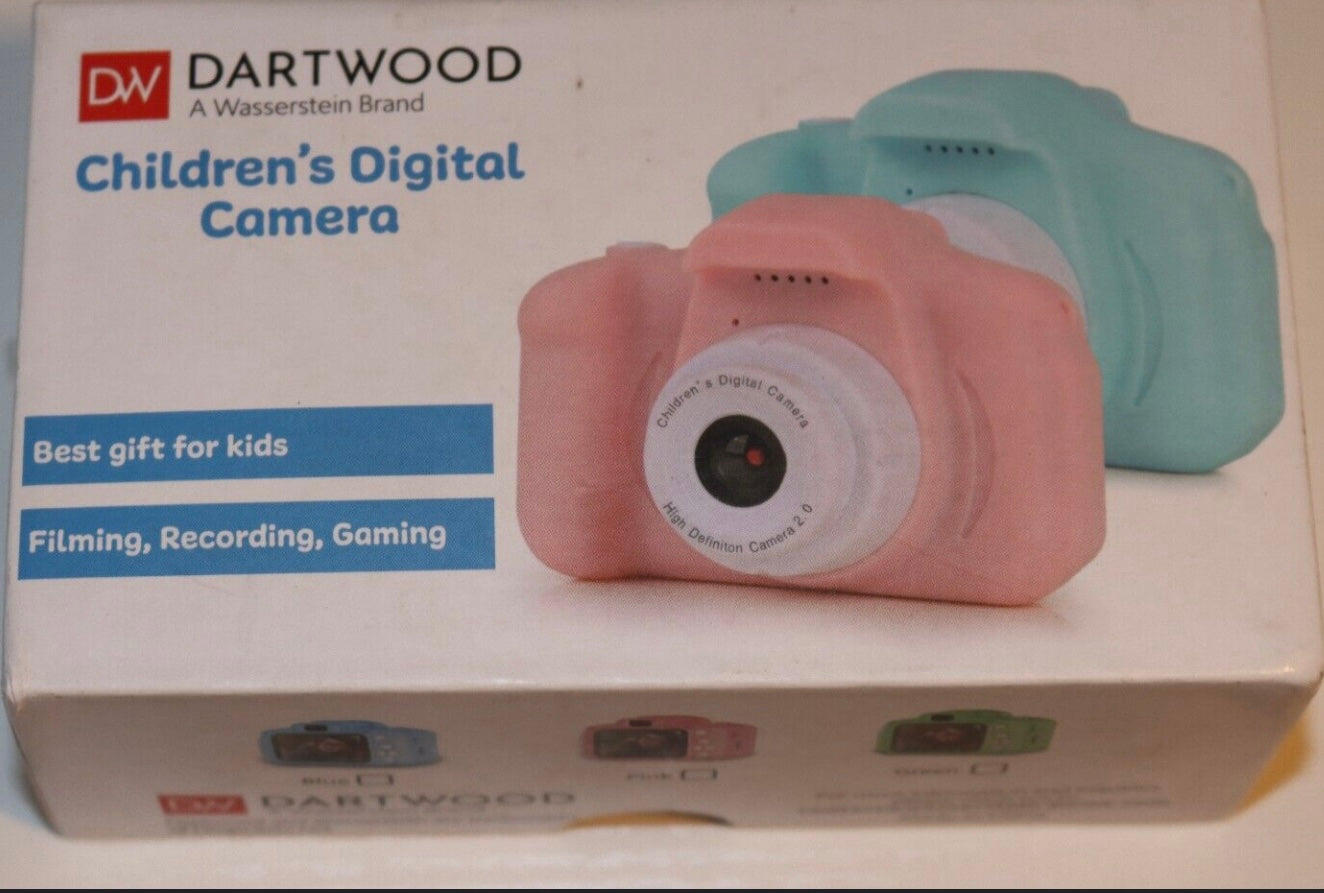 Dartwood 1080p Digital Camera for Kids - 32GB SD Card Included
