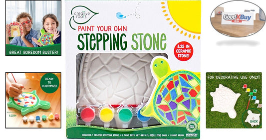 Paint Your Own Stepping Stone - Turtle