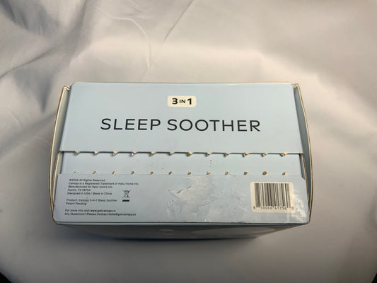 Sleep Soother - 3 in 1 - Sound, Light, Aroma Diffuser Open