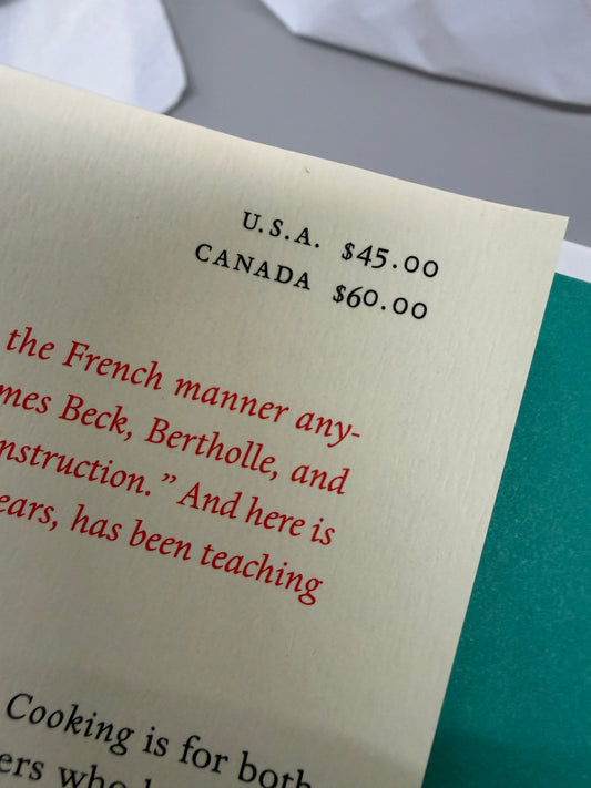 Julia Child Mastering the Art of French Cooking - Volume 2 (Copy)