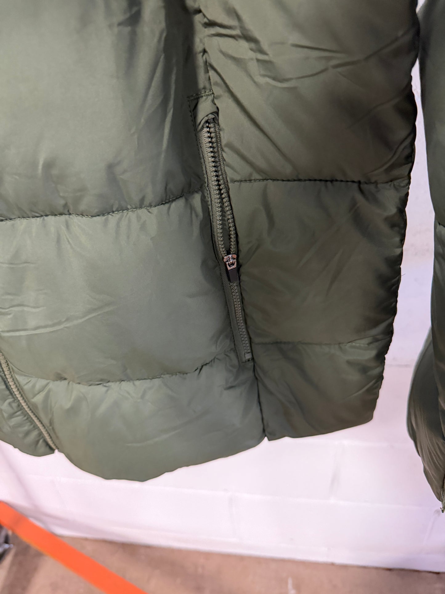 Men’s SJB Puff Jacket - Rich Avocado - Size Large