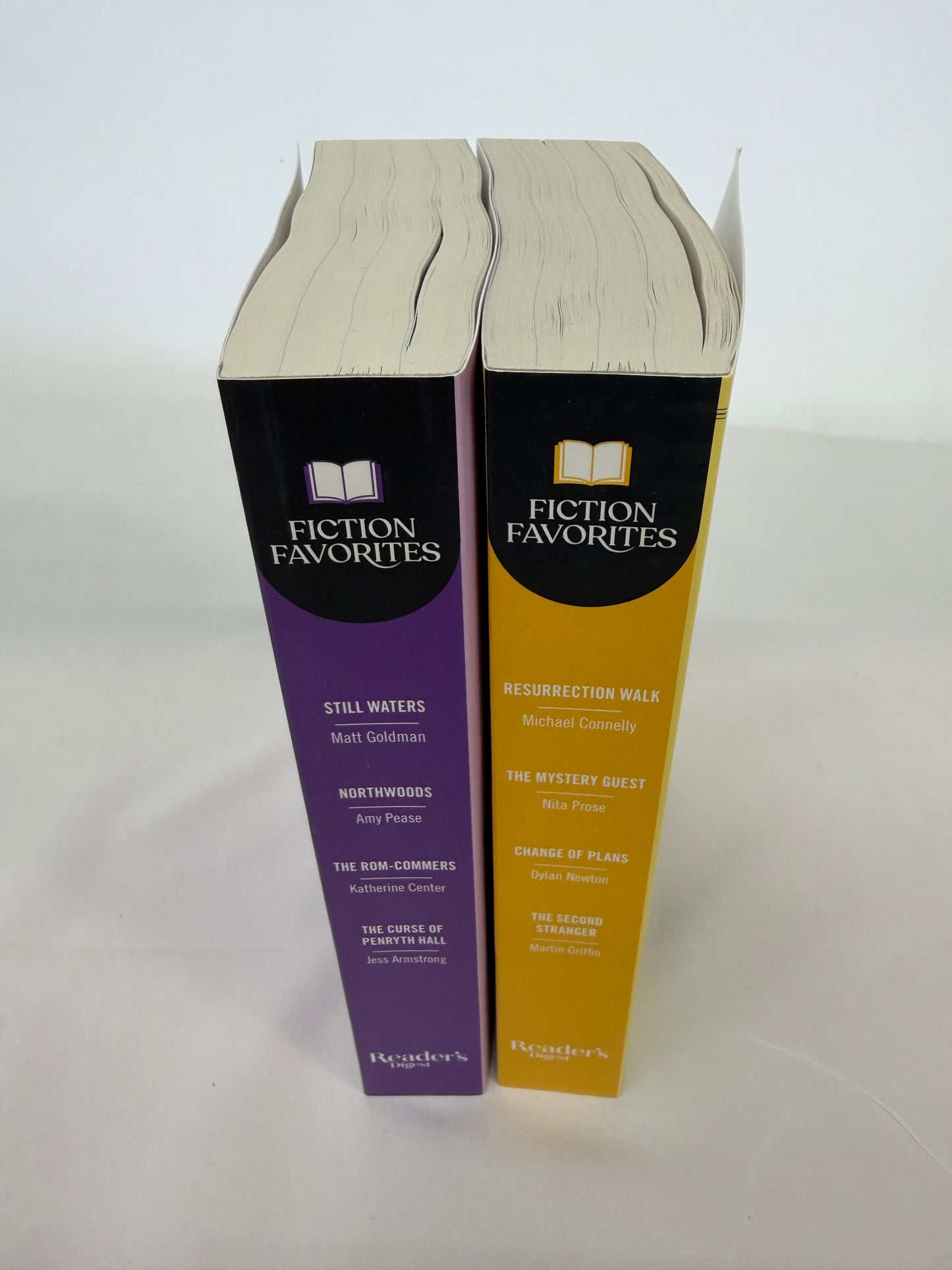 Readers Digest Fiction Favorites 2 Book set