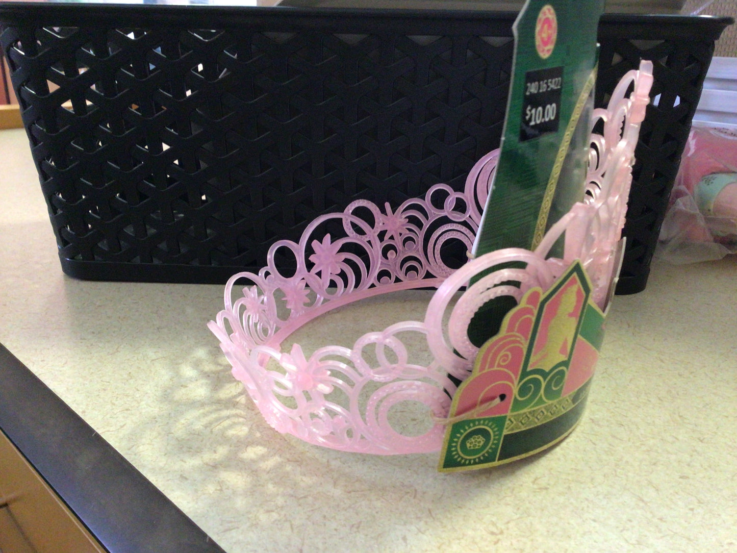 Kids Halloween Accessories- Wicked - Crown - One size - Pink