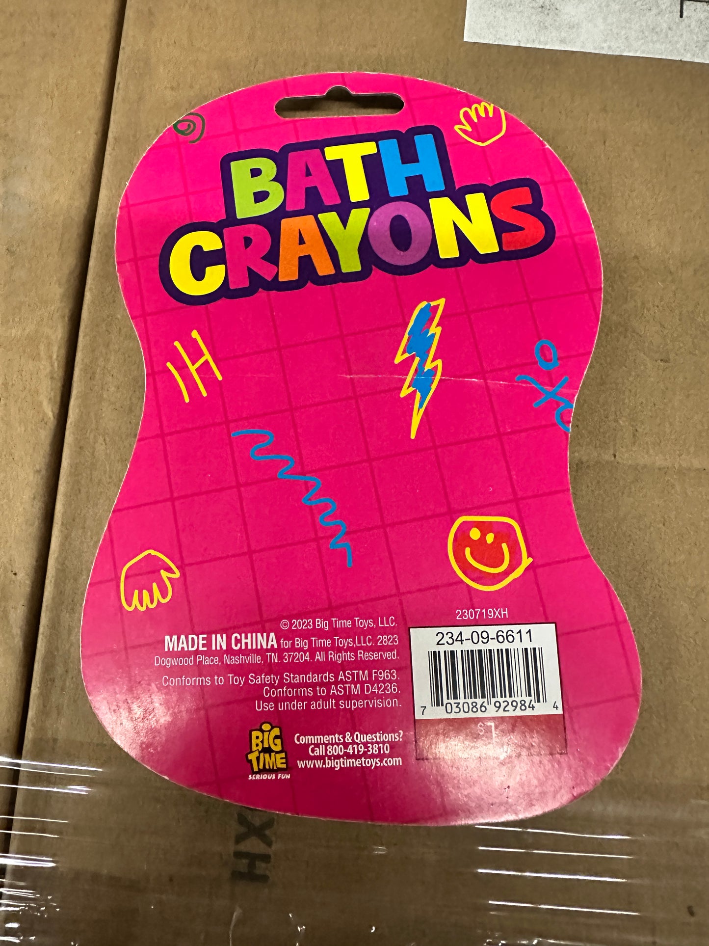 CASE PACK - CLEARANCE - Bath Crayons - 72ct