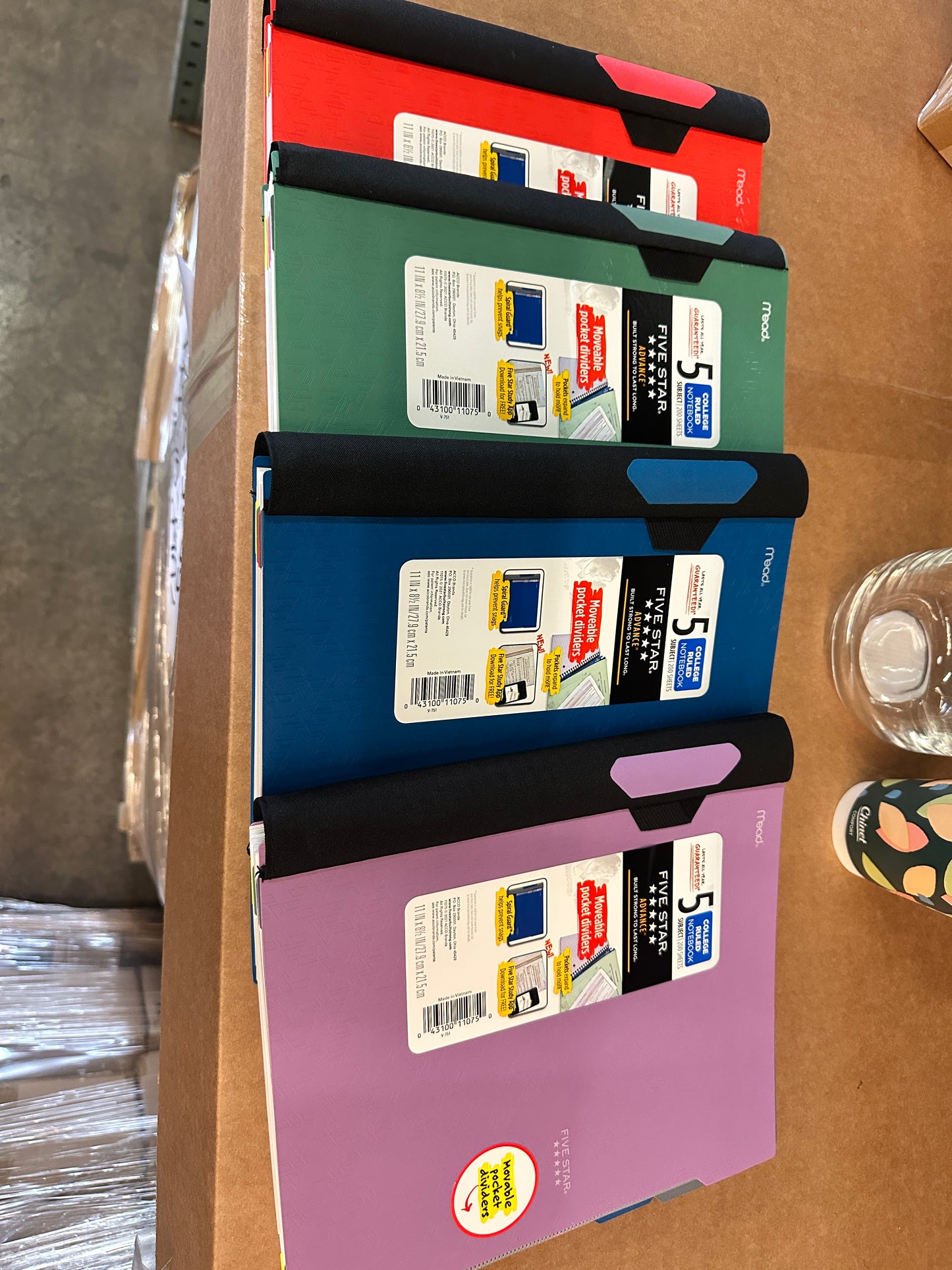 CASE PACK - Notebooks - 4pc