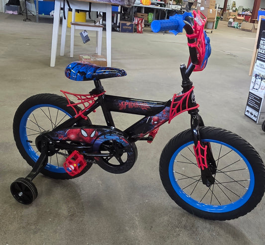 Huffy Marvel Spider-Man Kids' Bike - 16" Wheels - Training Wheels PICKUP ONLY