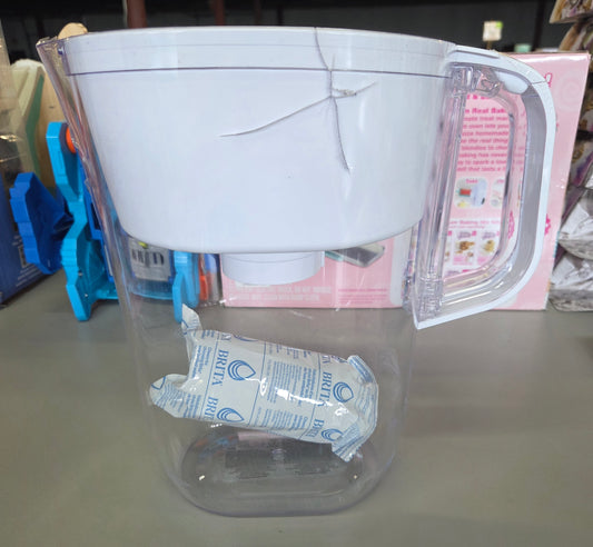 THRIFTY 70 - Brita water filter 10-cup Tahoe water pitcher dispenser - AS IS - CRACKED - FINAL SALE - NO RETURNS