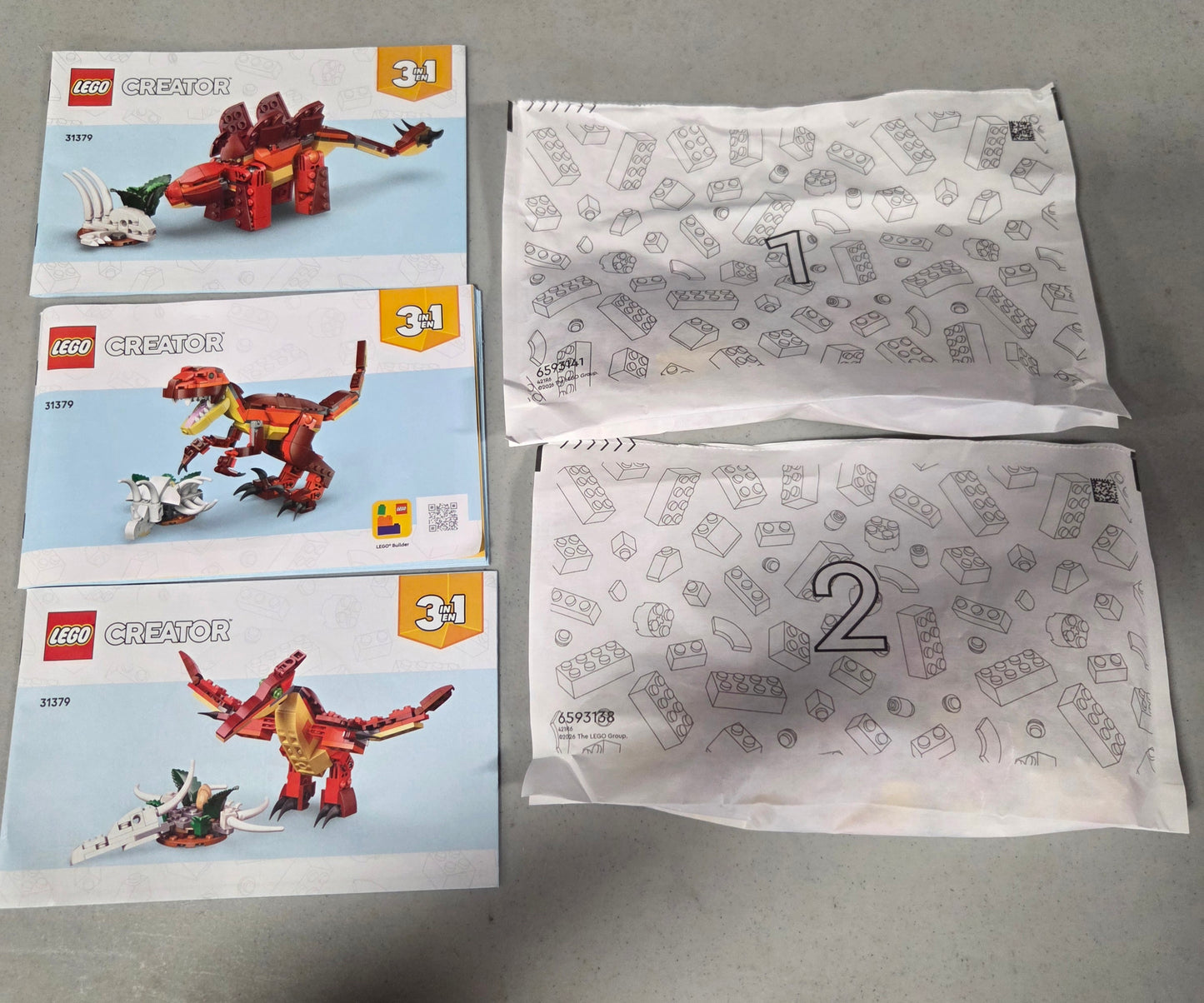 Lego creator fierce dinosaur - OPEN BOX
