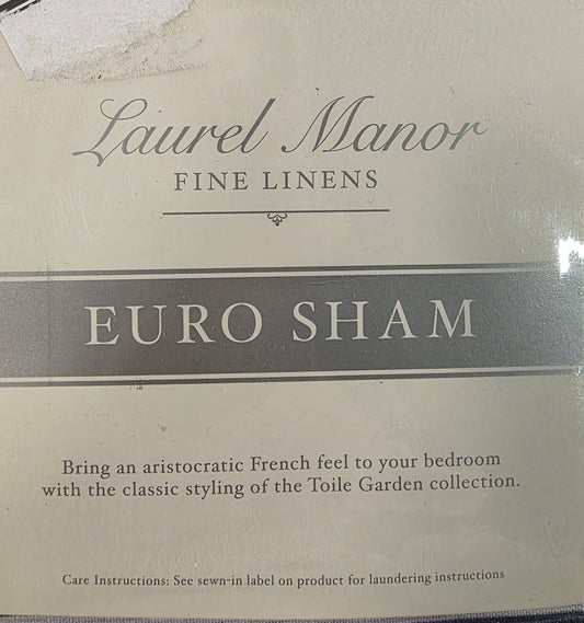 Laurel Manor Euro Sham