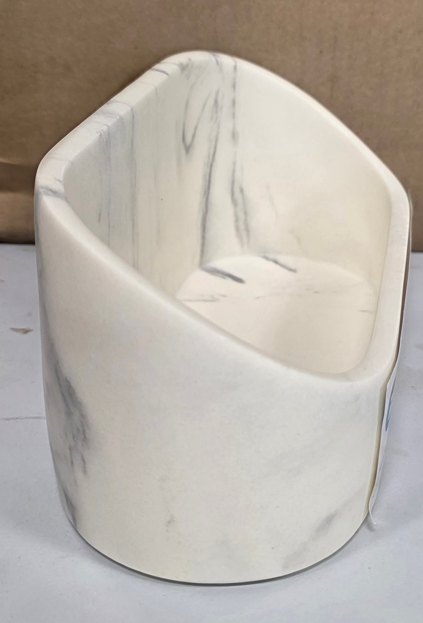 iDesign Vanity Organizer Marble Finish