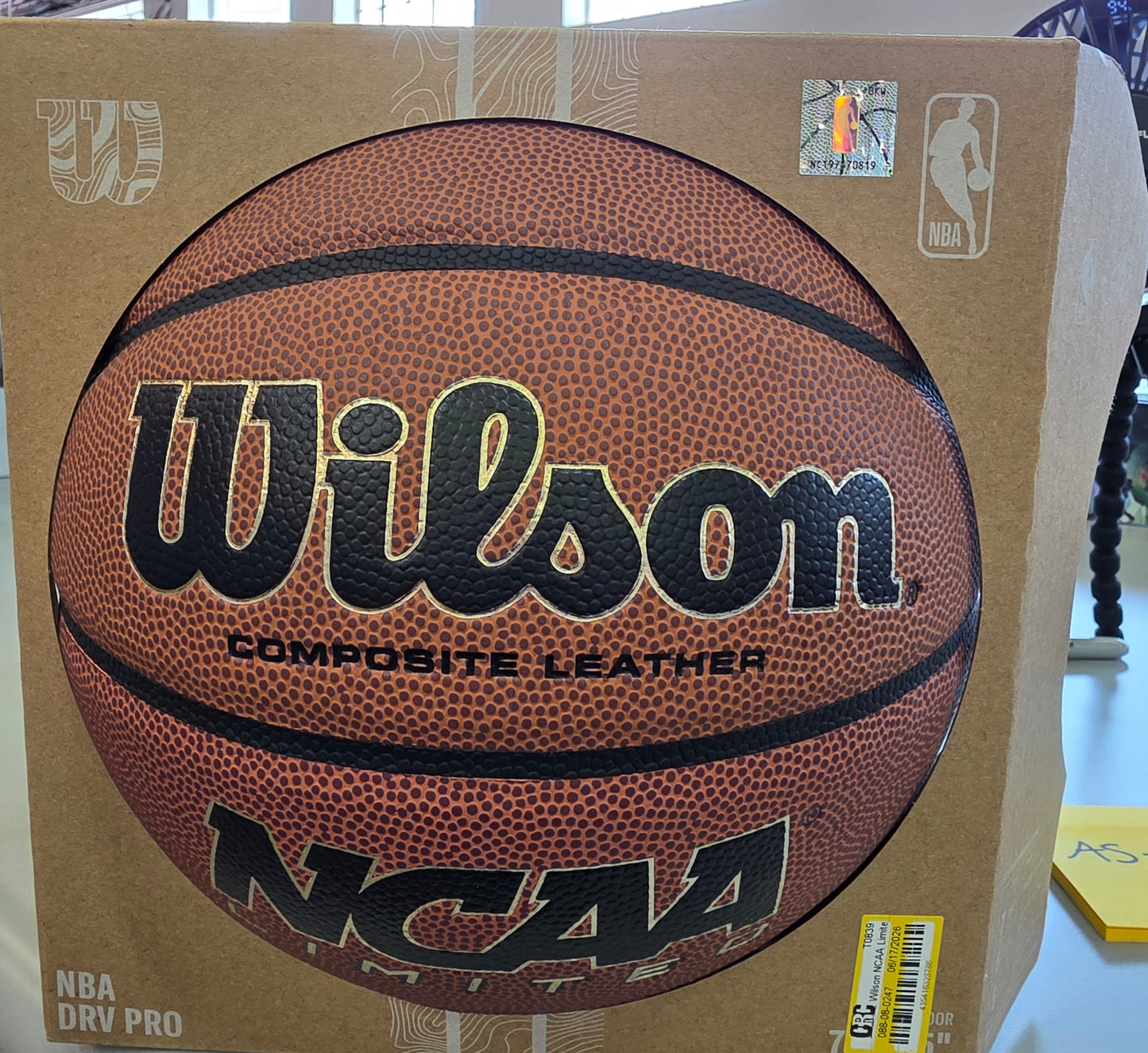 Wilson NCAA Limited 29.5" Basketball: Rubber Bladder, 12+ Years