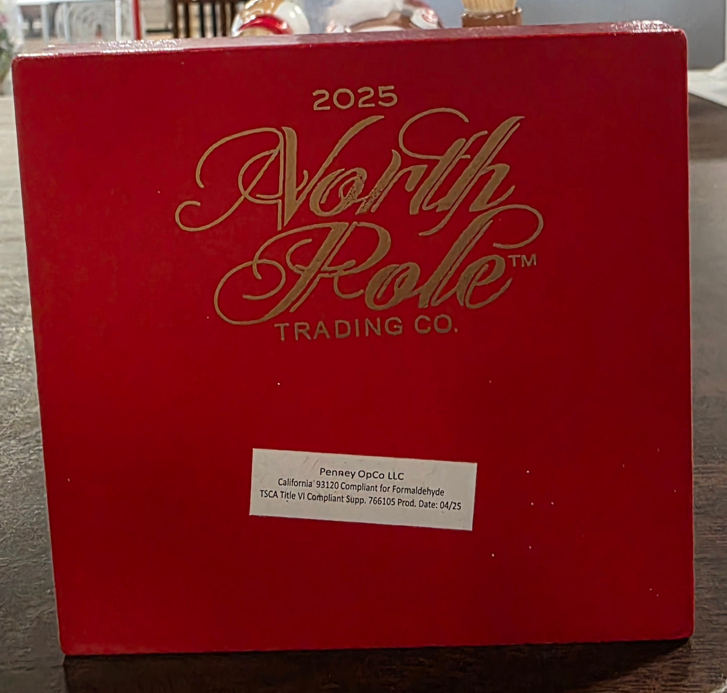 North Pole Trading Co. 24in Gingerbread Man Nutcracker 2025