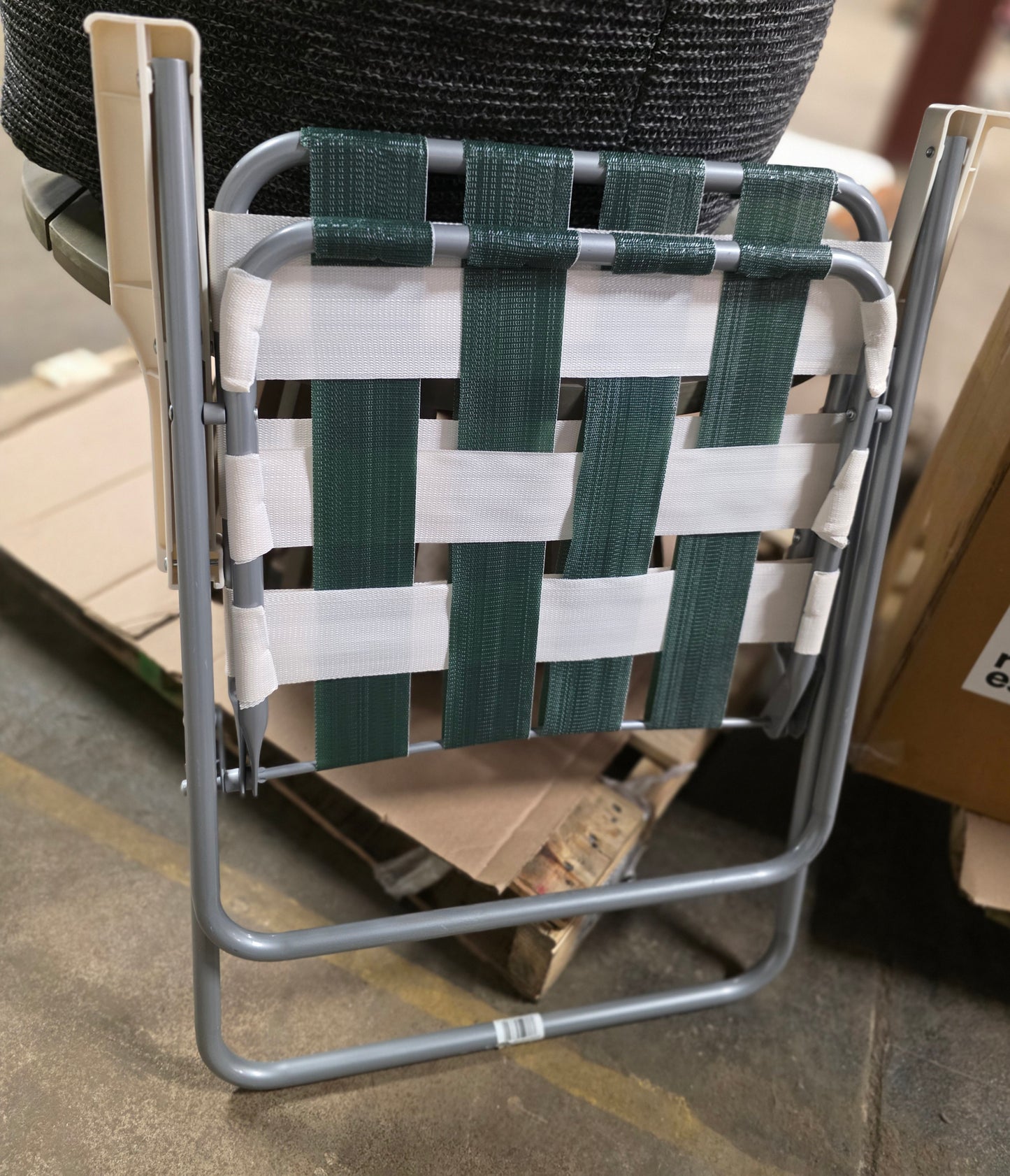 Folding Web Strap Chair PICKUP ONLY
