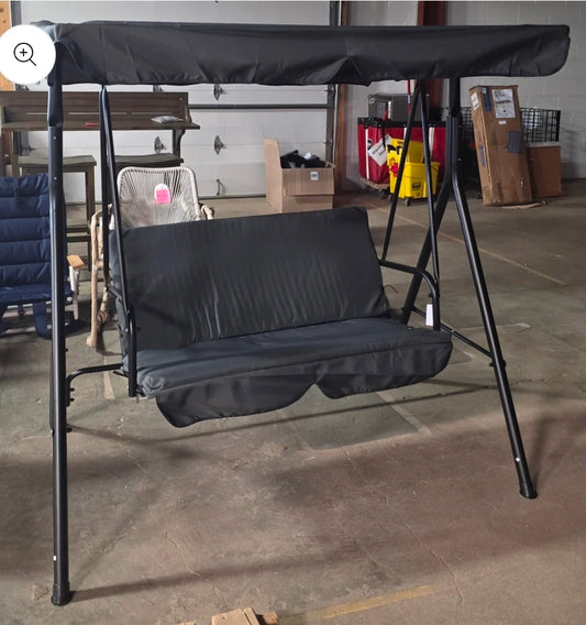 2 Person Porch Swing with Canopy PICKUP ONLY