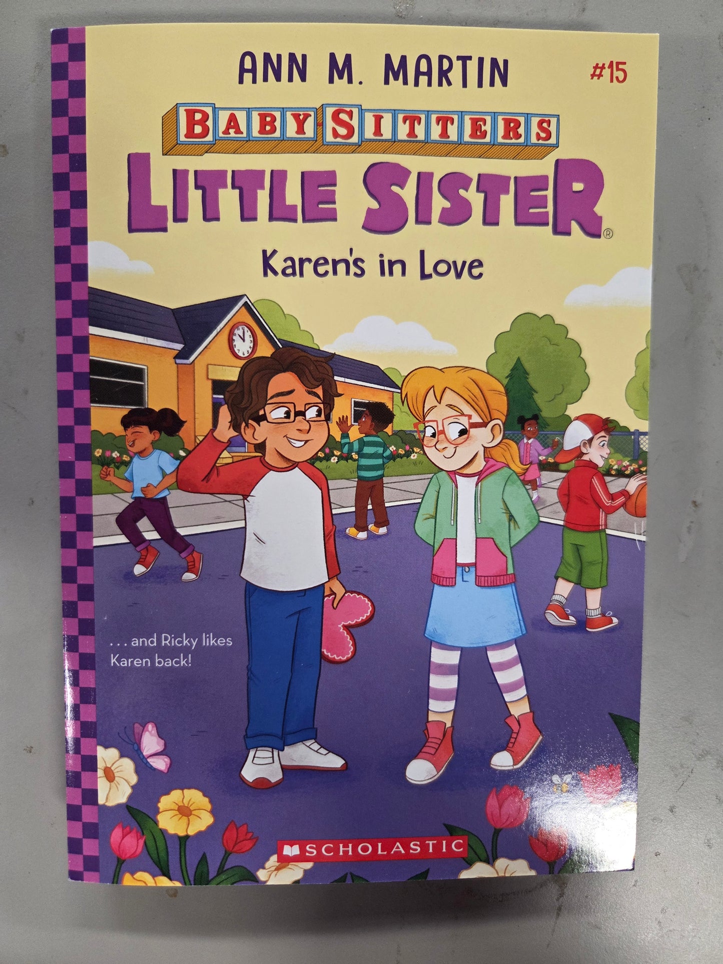 Baby sitters little sister Karen's in love by Ann M. Martin